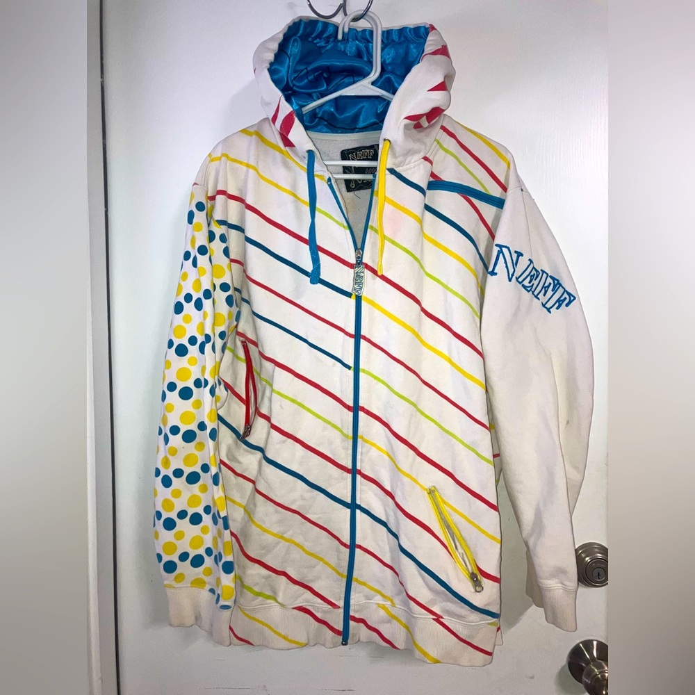 1/1 Neff Custom Rare and Ultra Unique Retro Hoodie